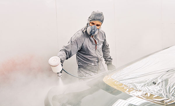 Песакоструене и боядисване на кранове