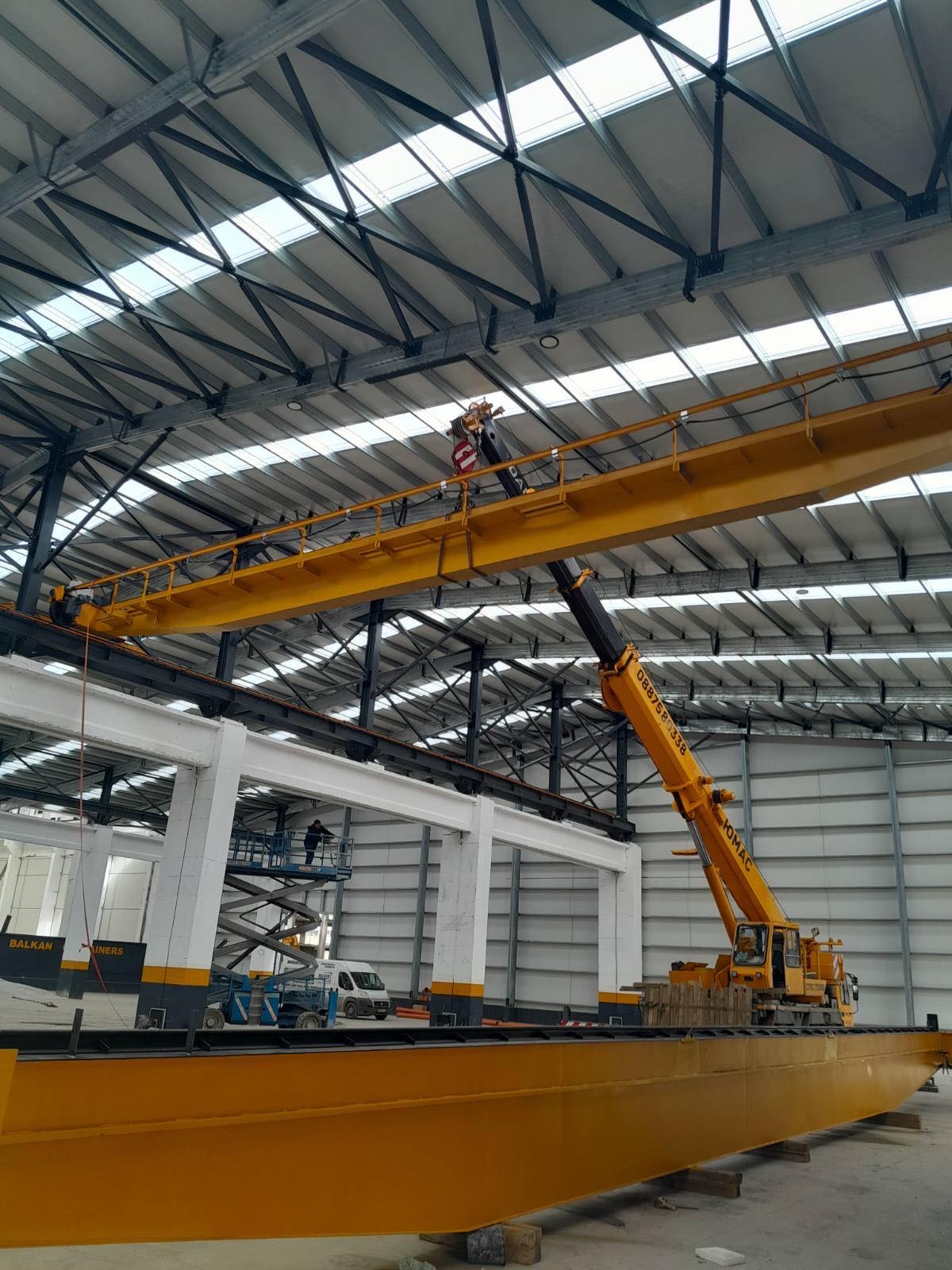 Монтаж и демонтаж на кранове